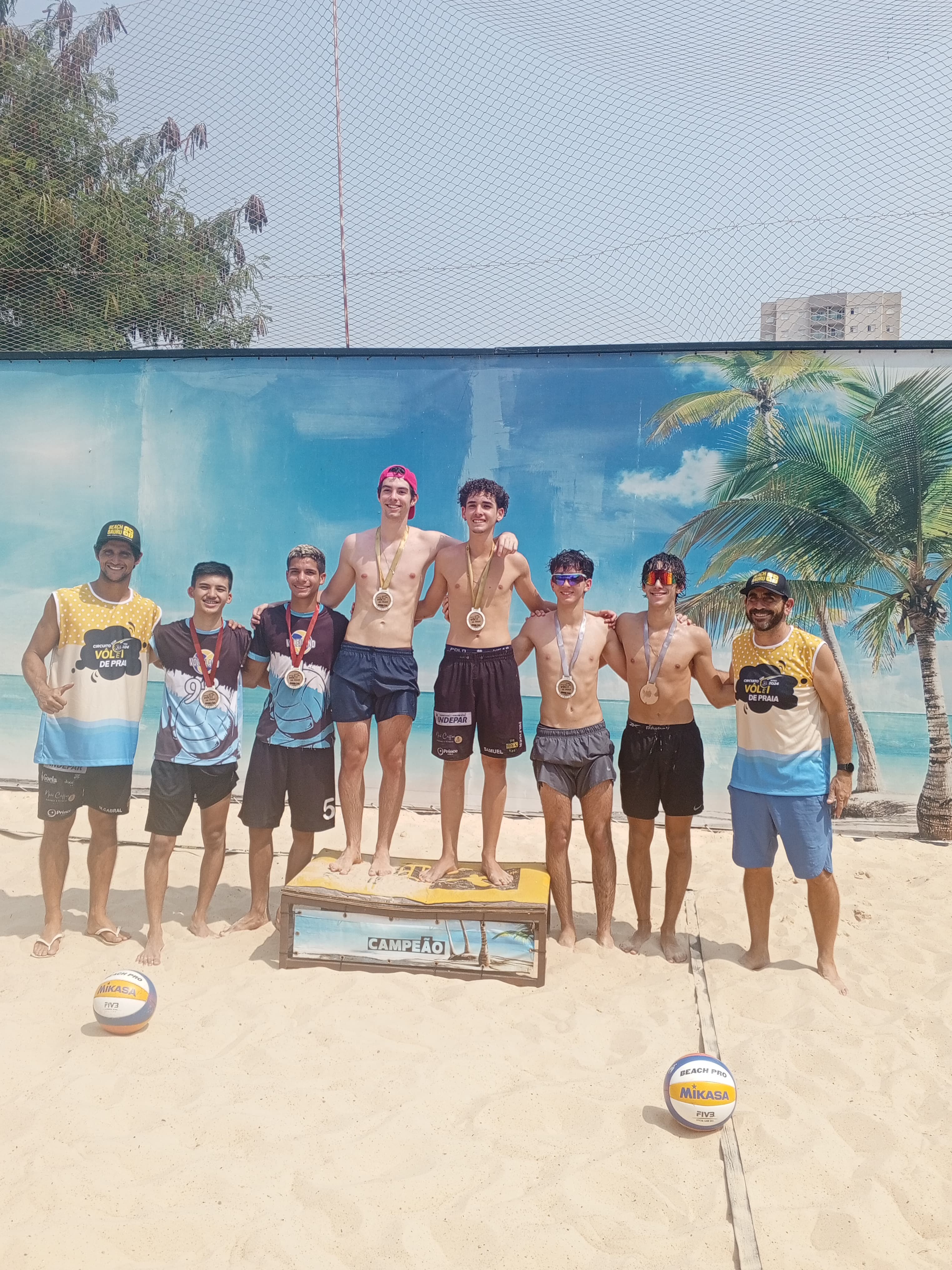 2º Torneio de duplas Sub de Volei de Praia