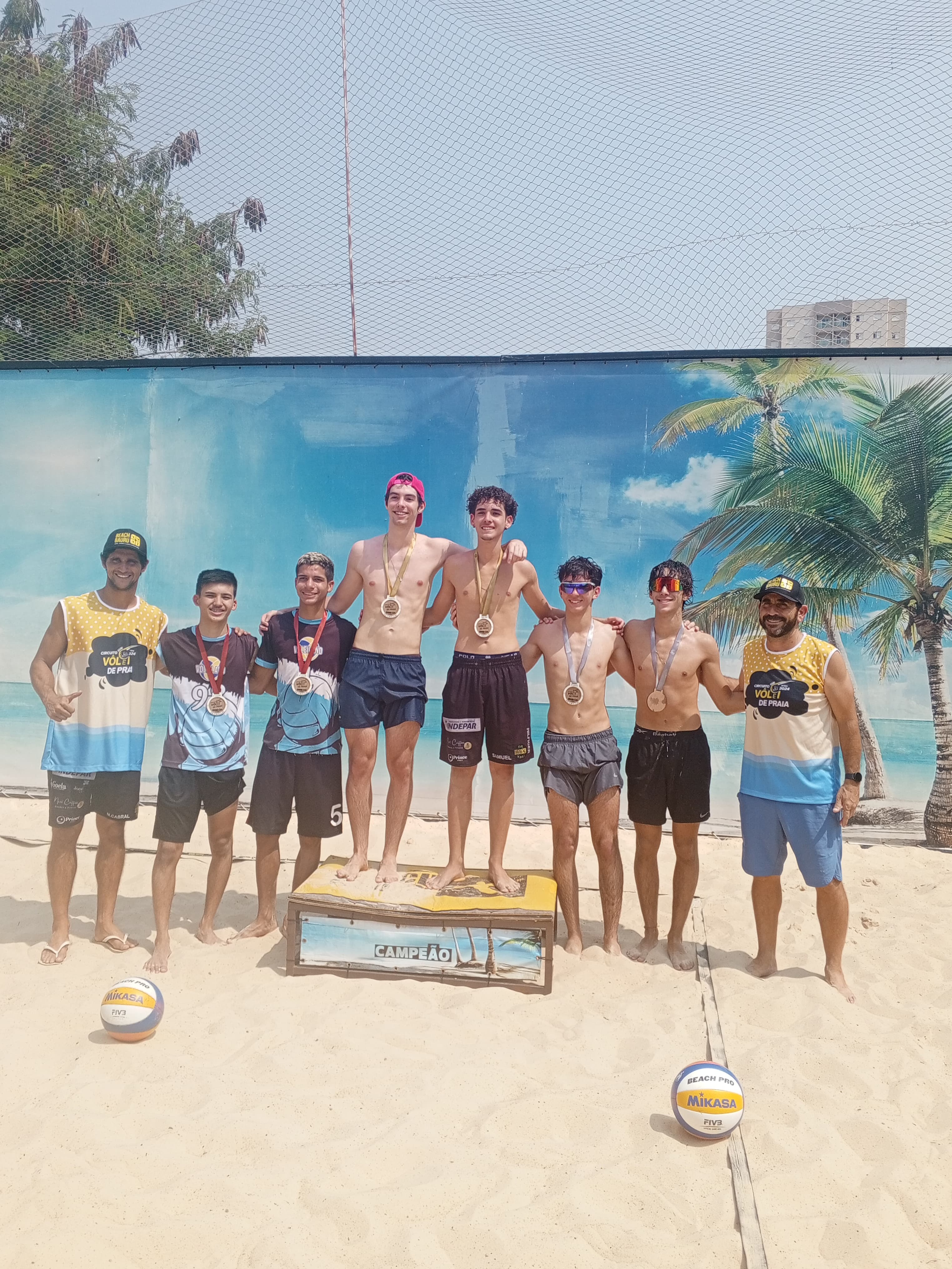 2º Torneio de duplas Sub de Volei de Praia