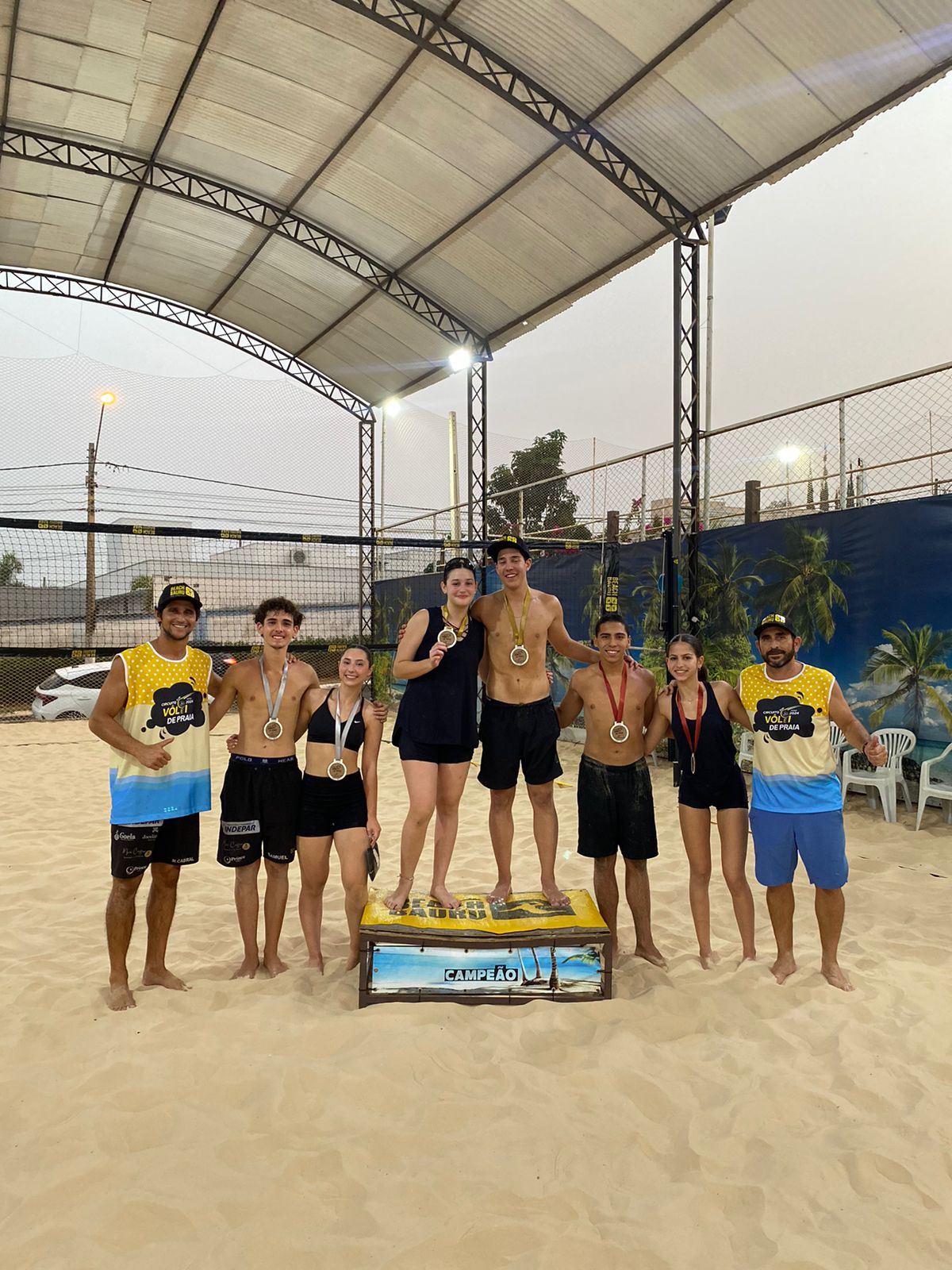 2º Torneio de duplas Sub de Volei de Praia