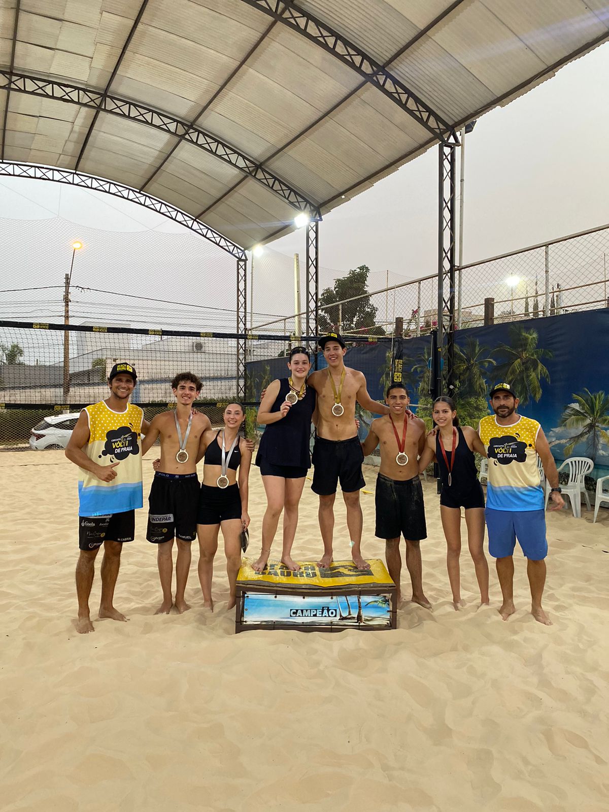 2º Torneio de duplas Sub de Volei de Praia