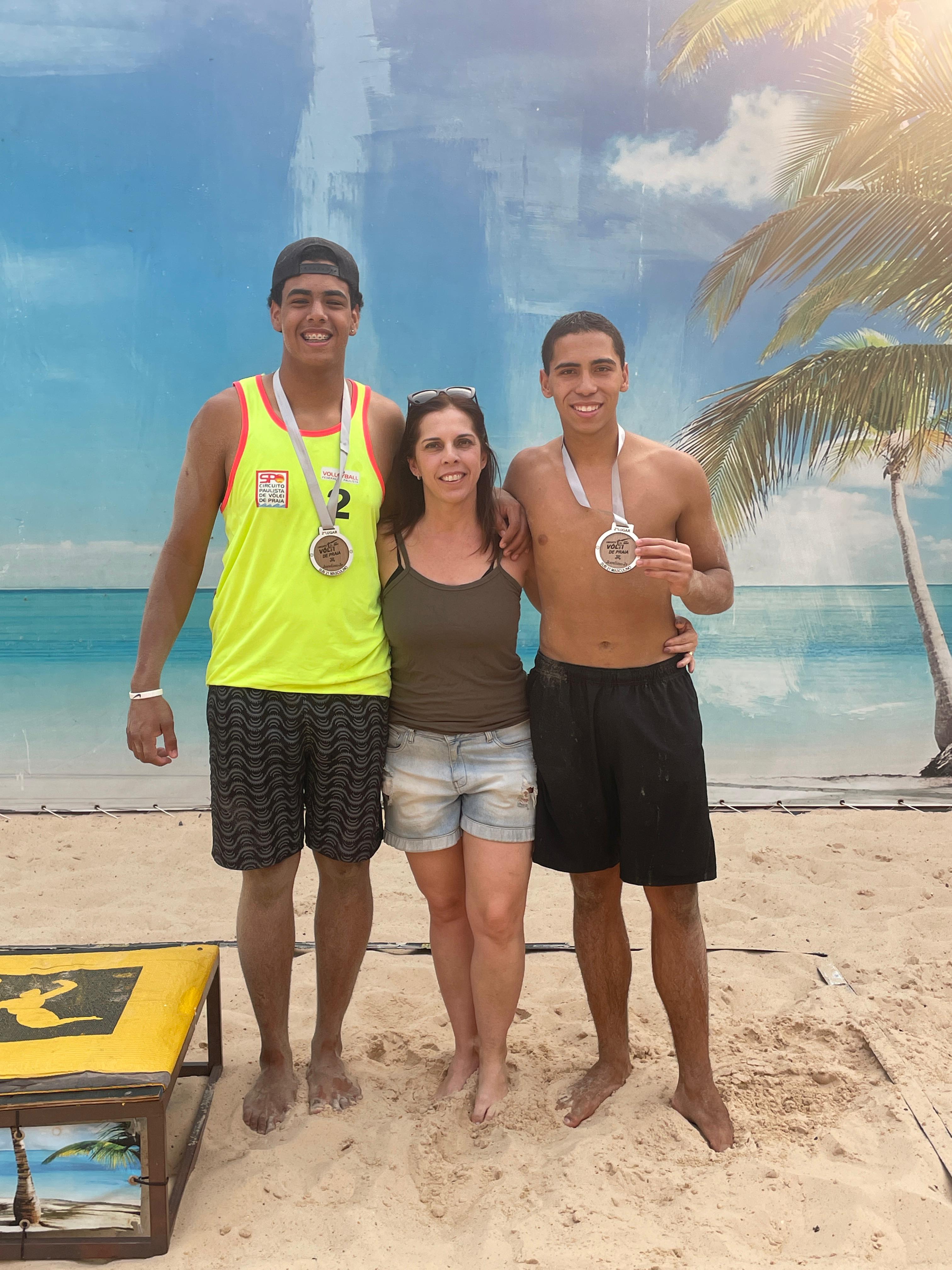 2º Torneio de duplas Sub de Volei de Praia