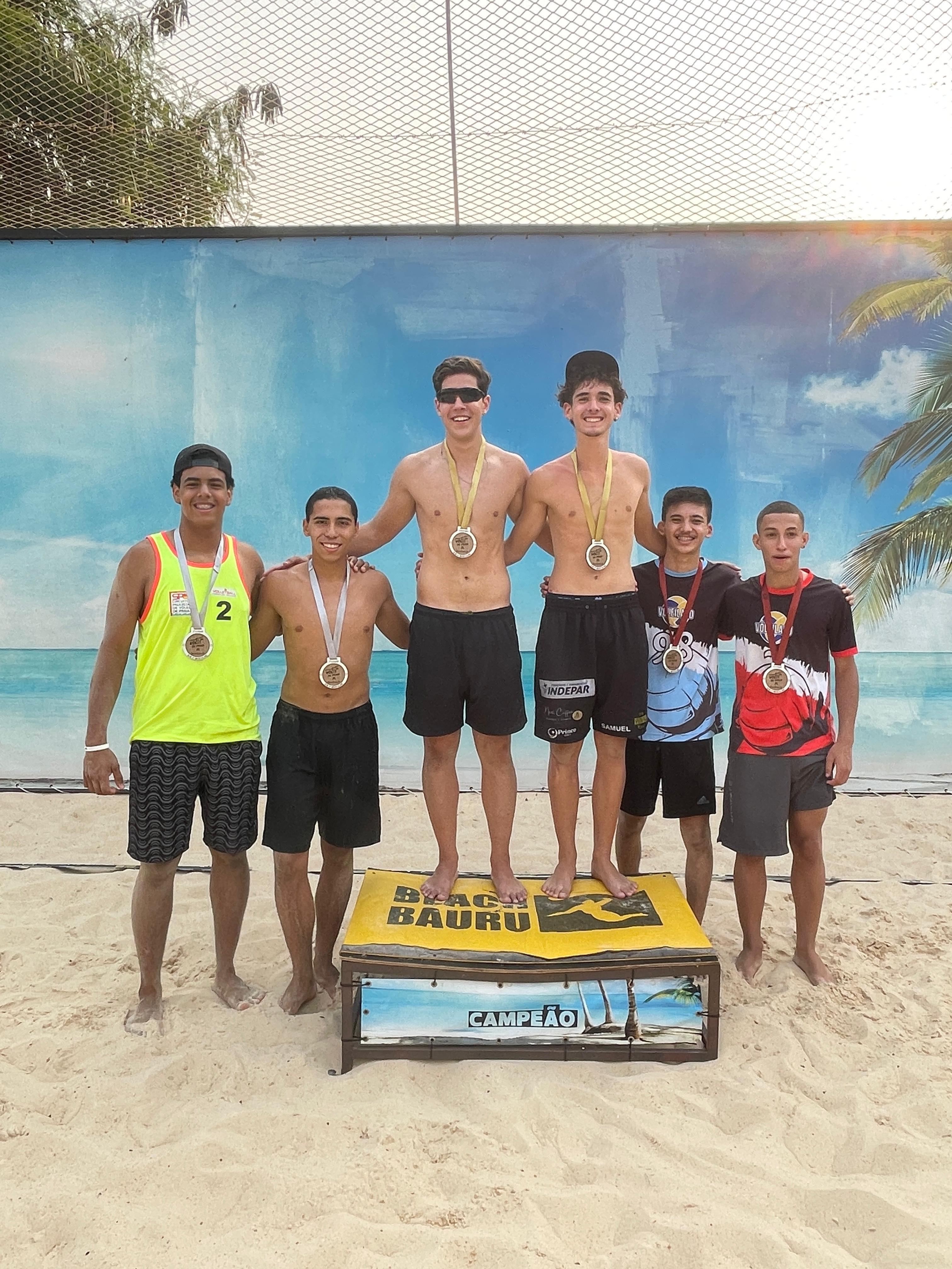 2º Torneio de duplas Sub de Volei de Praia