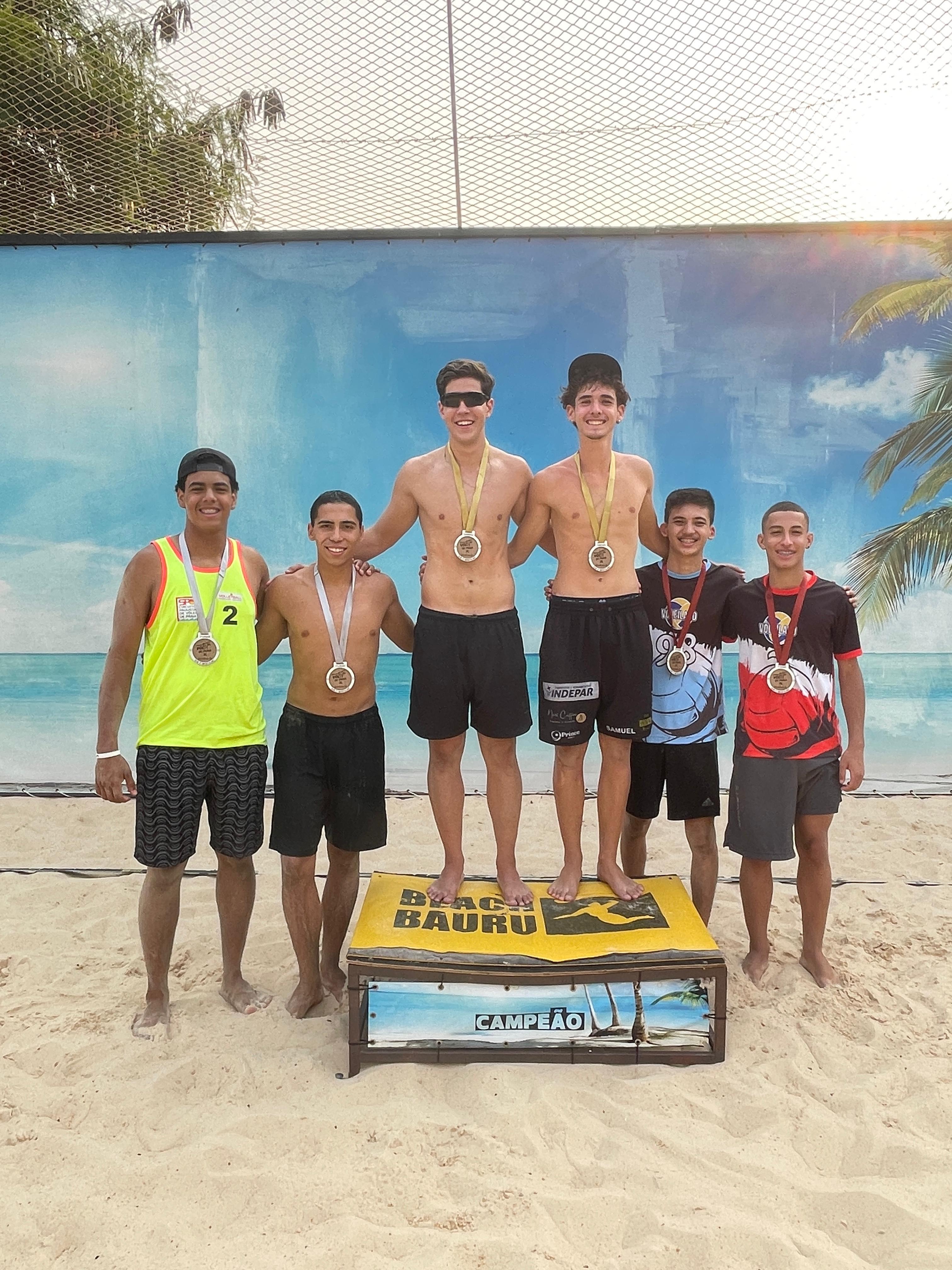 2º Torneio de duplas Sub de Volei de Praia